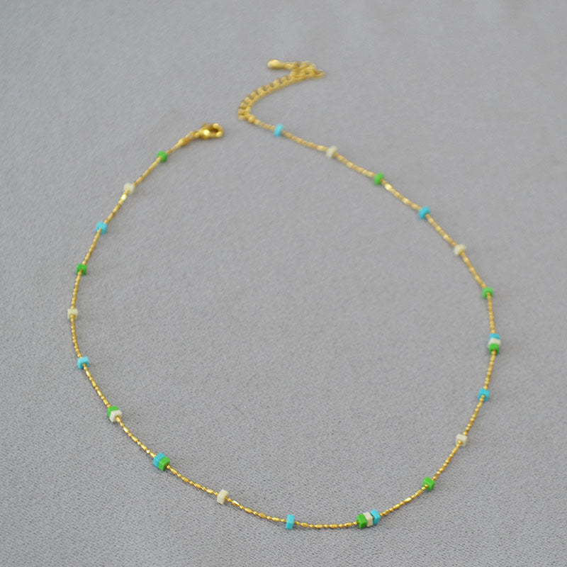 Beautiful Gold Necklace with Unique Style