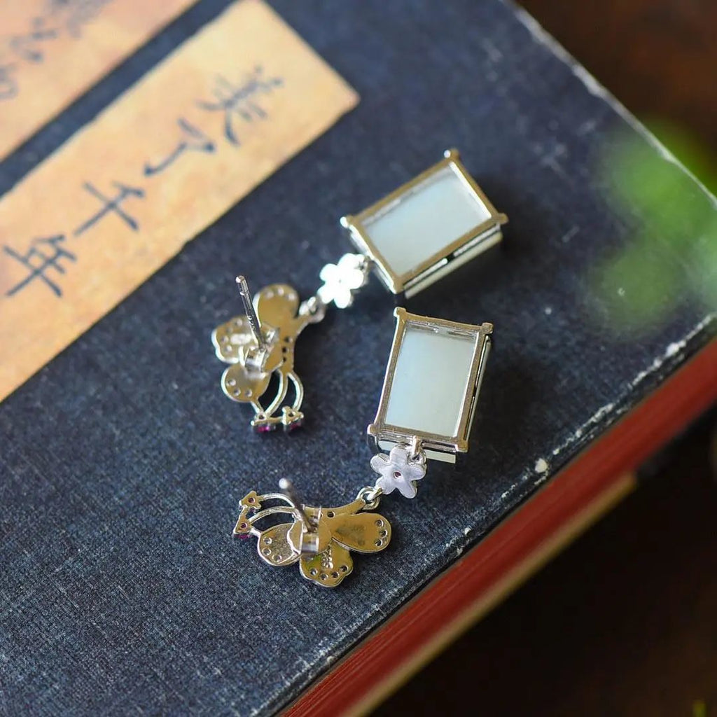 Vintage Handmade Silver Earring