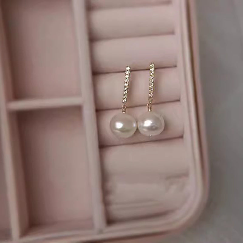 Vintage Handmade Pearl Earring