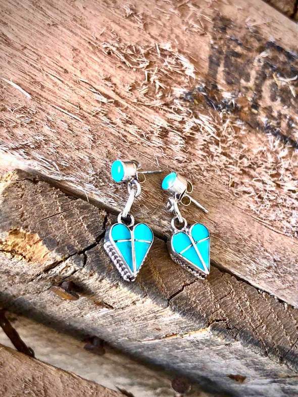 Vintage Handmade Silver Earring