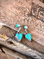 Vintage Handmade Silver Earring