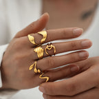 Beautiful Gold Ring with Unique Style