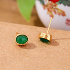 Vintage Handmade Gold Earring