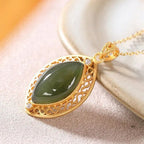 Vintage Handmade Gold Necklace