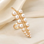 Beautiful Pearl Ring with Unique Style
