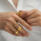 Beautiful Gold Ring with Unique Style