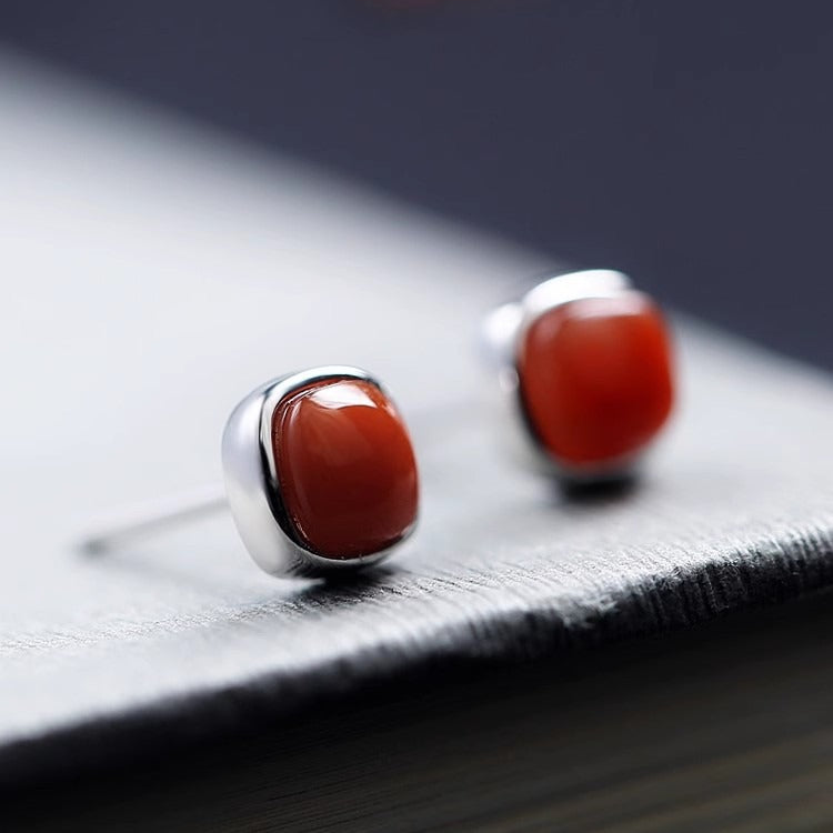 Vintage Handmade Silver Earring