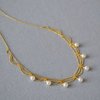 Beautiful Pearl Necklace with Unique Style