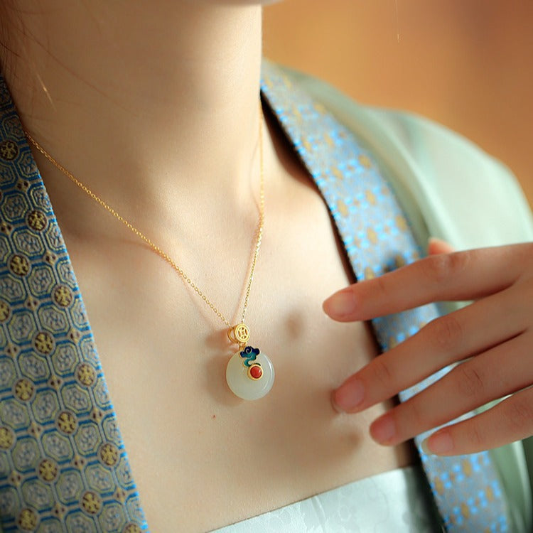 Vintage Handmade Gold Necklace