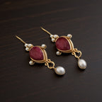 Beautiful Pearl Earring with Unique Style