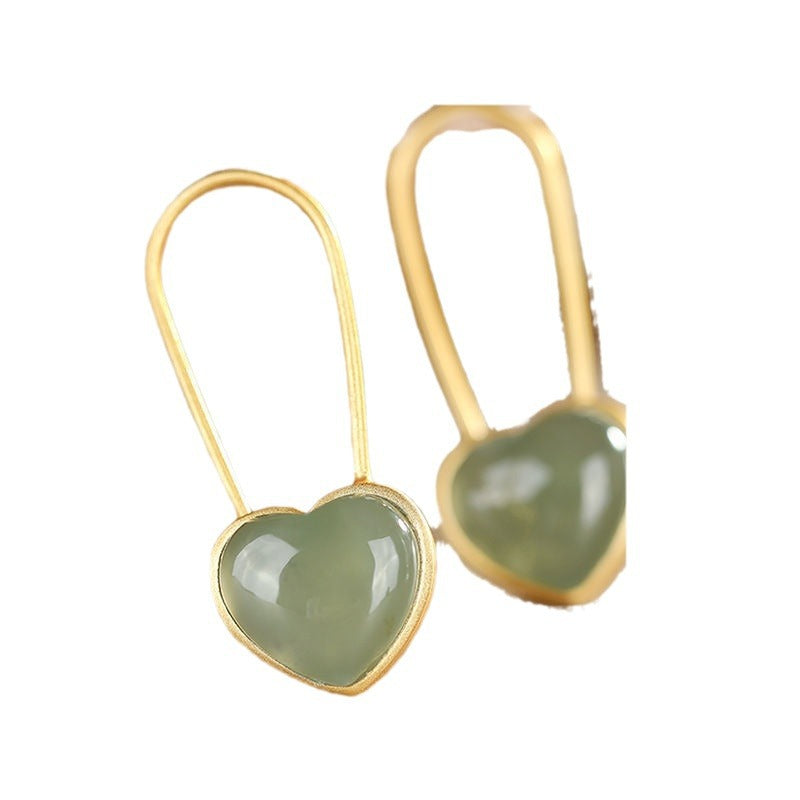 Vintage Handmade Gold Earring