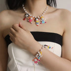 Vintage Handmade Pearl Necklace