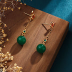 Vintage Handmade Gold Earring