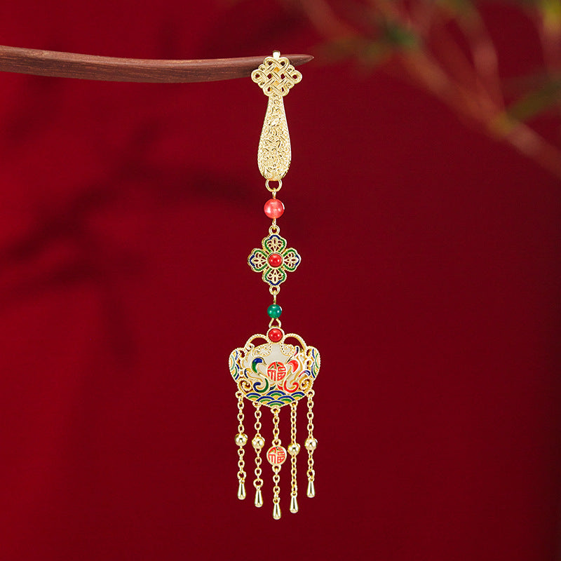 Vintage Handmade Gold Pendant