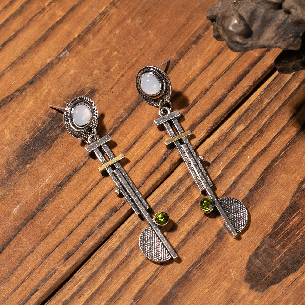 Delicate Artisan Pearl Earring