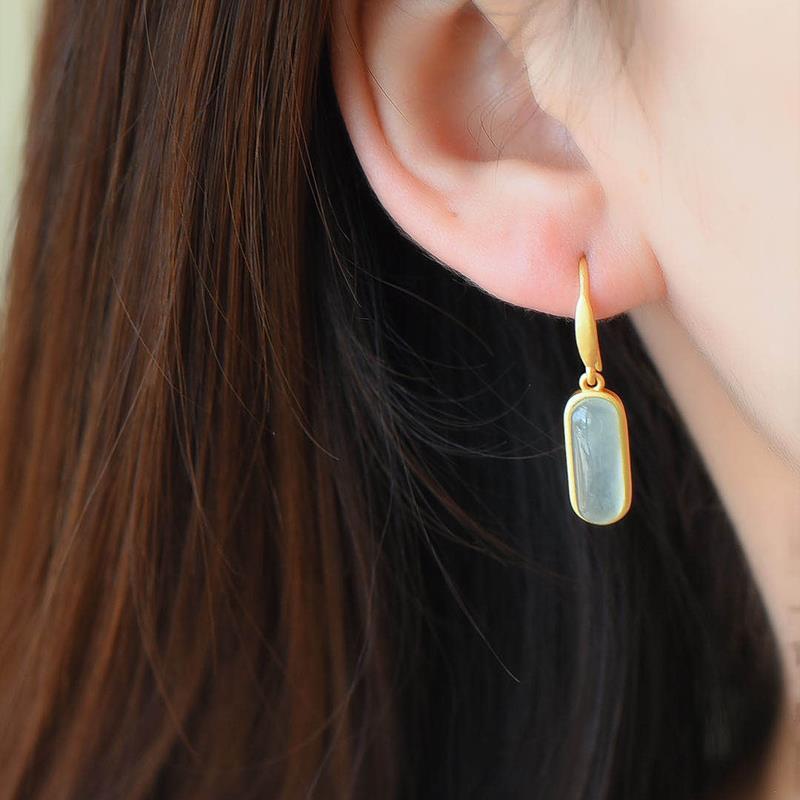 Vintage Handmade Silver Earring