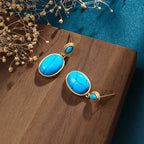 Vintage Handmade Gold Earring