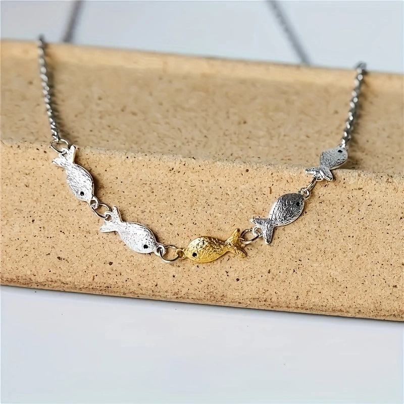 Beautiful Gold Necklace with Unique Style