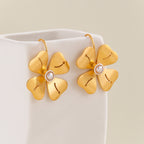 Beautiful Gold Earring with Unique Style