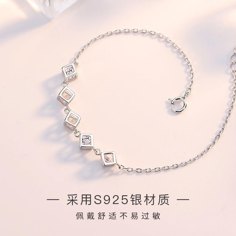 Beautiful Silver Bracelet with Unique Style