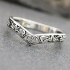 Beautiful Silver Ring with Unique Style