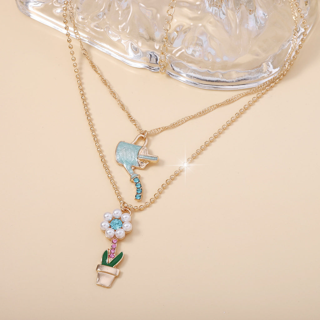 Vintage Handmade Pearl Necklace