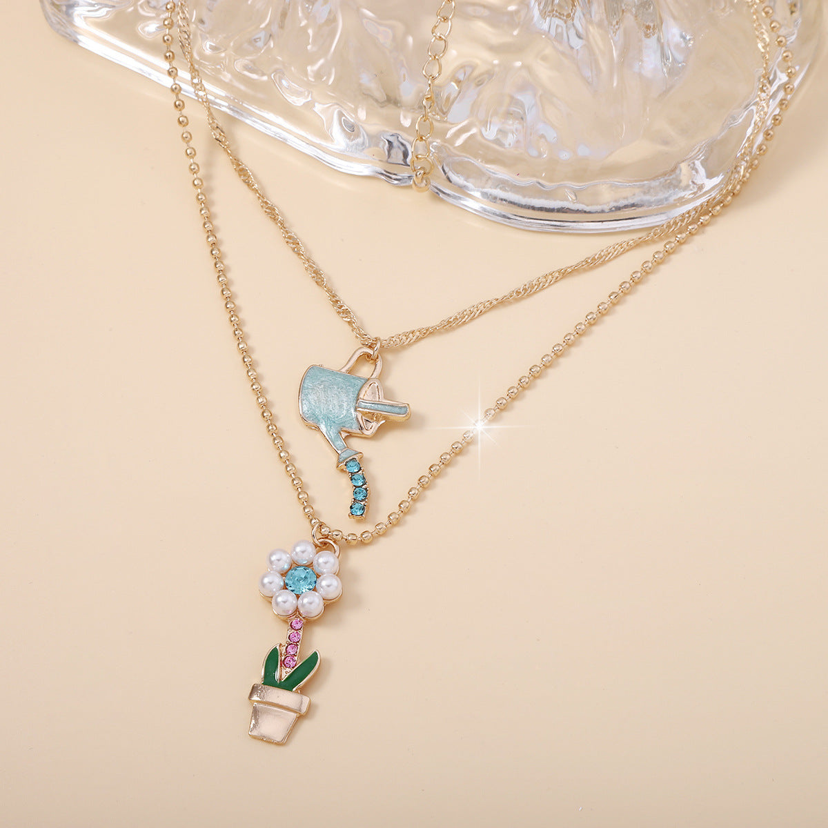 Vintage Handmade Pearl Necklace