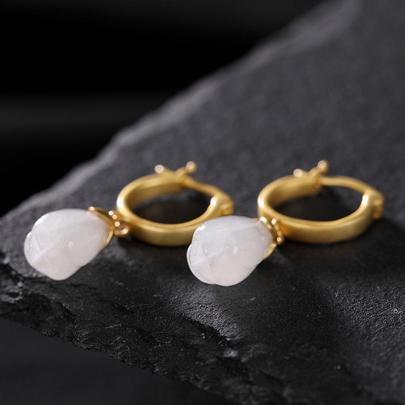 Vintage Handmade Silver Earring