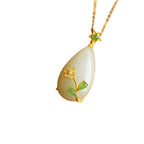 Vintage Handmade Gold Necklace