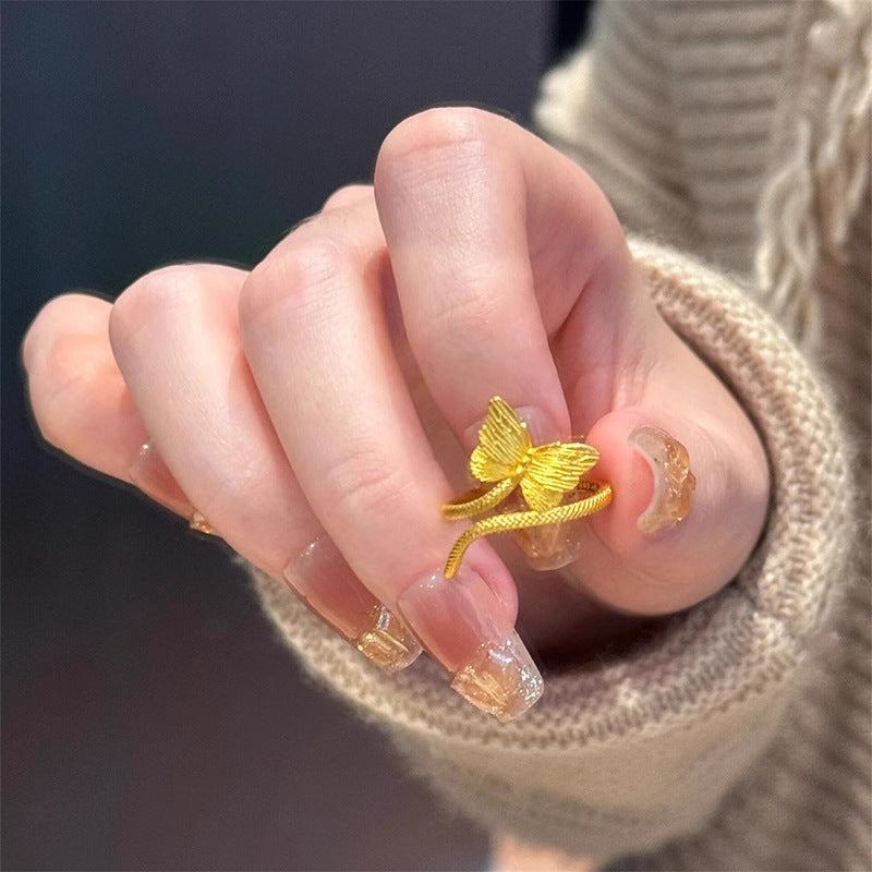 Beautiful Gold Ring with Unique Style