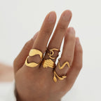 Beautiful Gold Ring with Unique Style