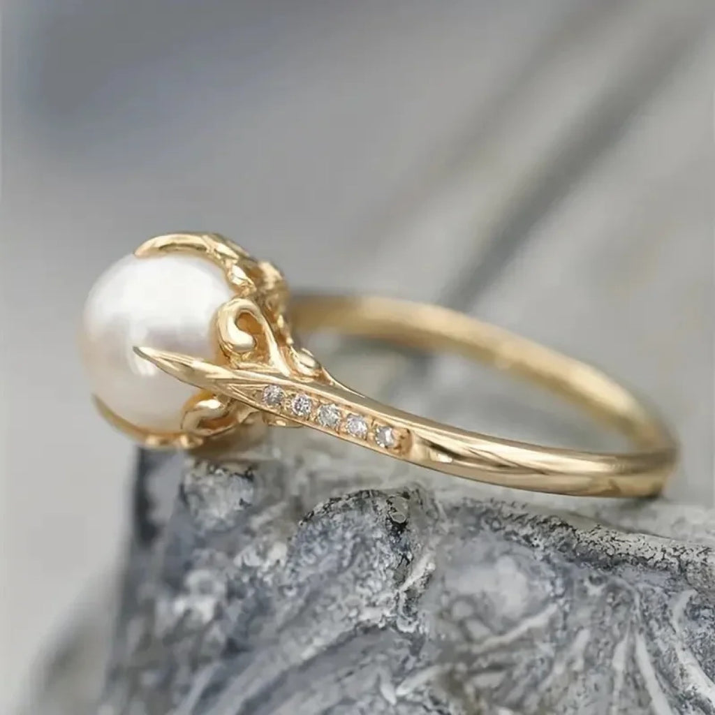 Beautiful Gold Ring with Unique Style
