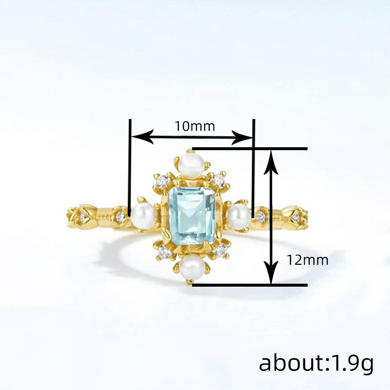 Vintage Handmade Pearl Ring