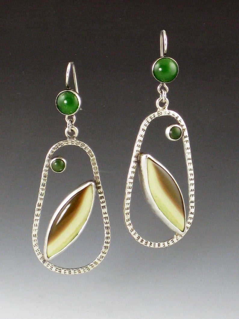 Delicate Artisan Silver Earring