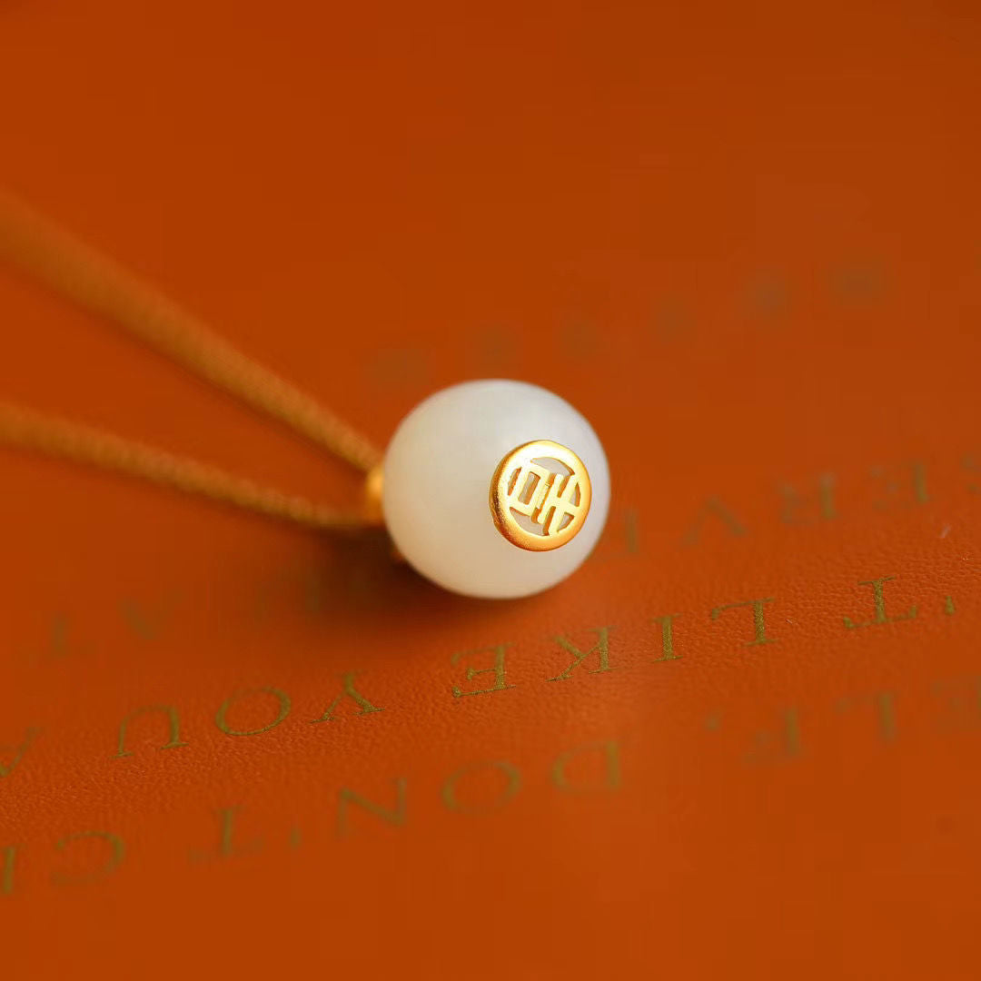 Vintage Handmade Gold Pendant