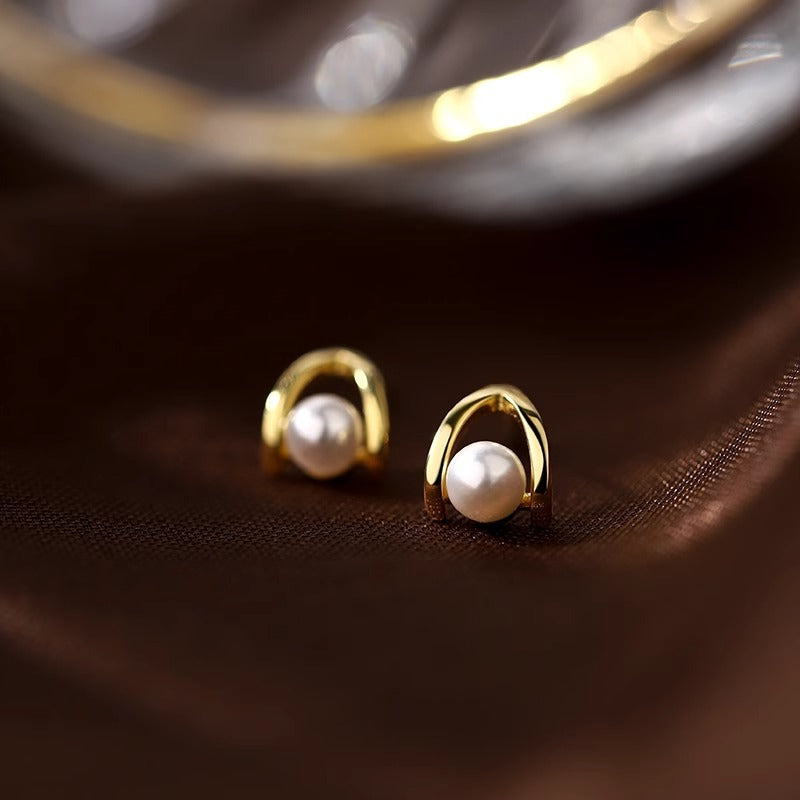 Vintage Handmade Pearl Earring