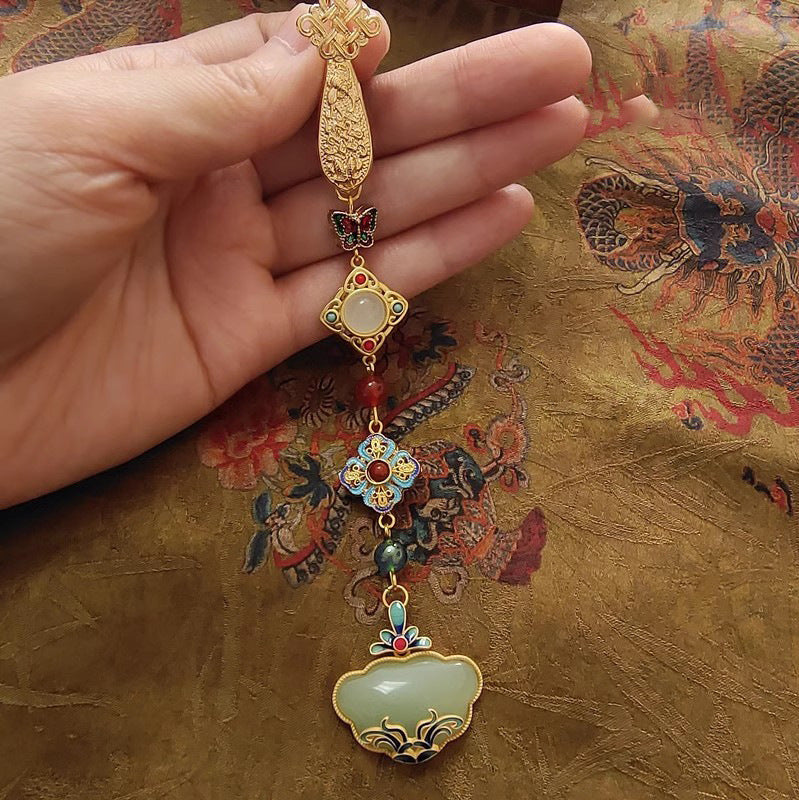 Vintage Handmade Gold Pendant