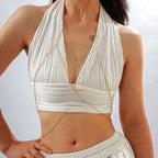 Vintage Handmade Gold Chain