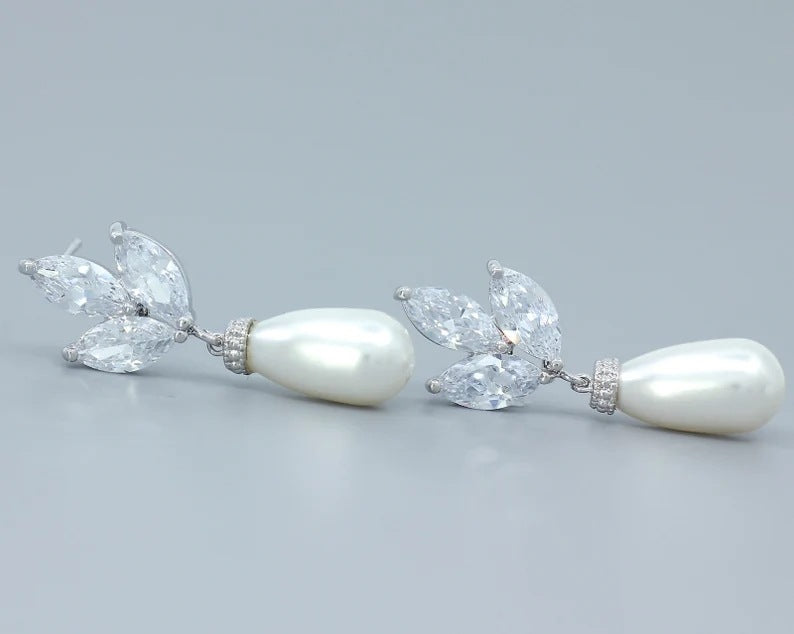 Delicate Artisan Pearl Earring