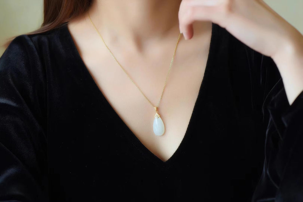 Vintage Handmade Gold Necklace