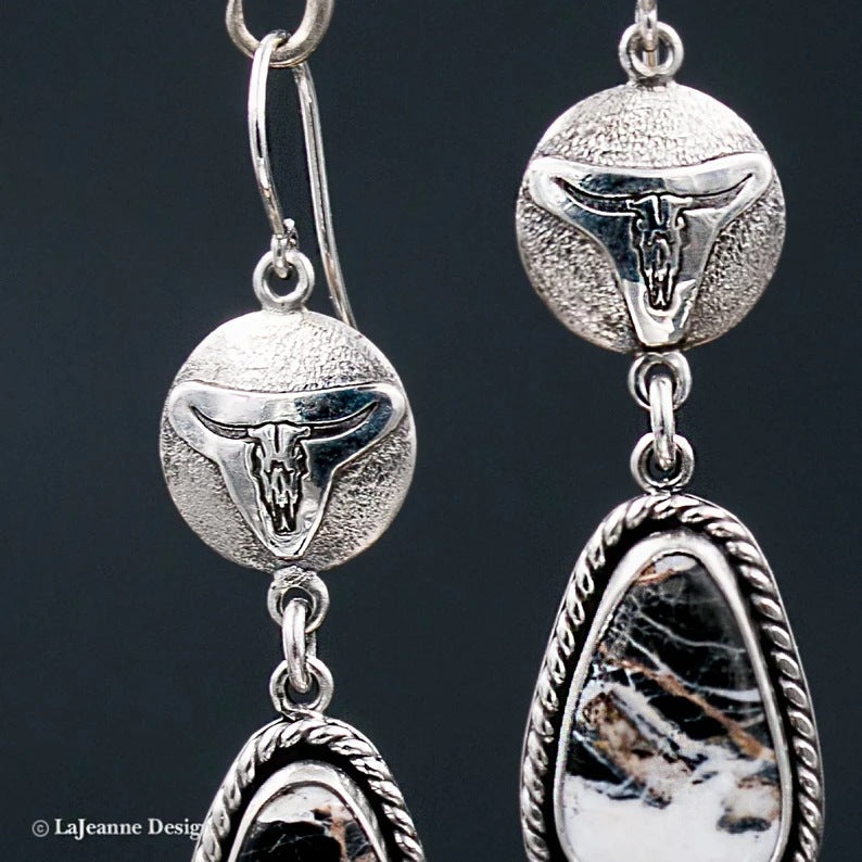 Delicate Artisan Silver Earring