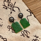 Vintage Handmade Gold Earring