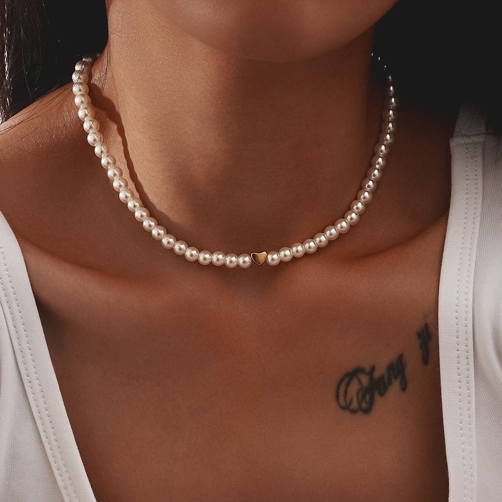 Vintage Handmade Pearl Necklace