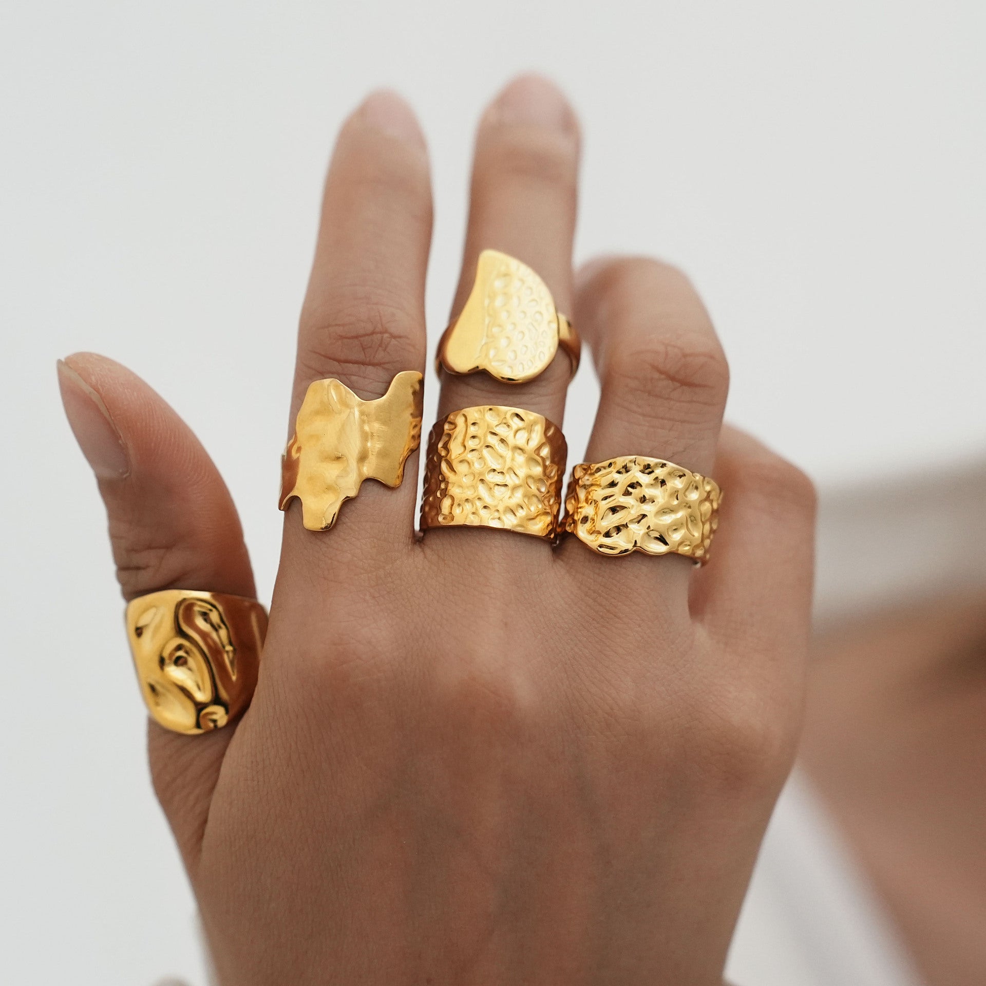 Beautiful Gold Ring with Unique Style