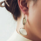 Vintage Handmade Gold Earring