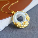 Vintage Handmade Gold Necklace
