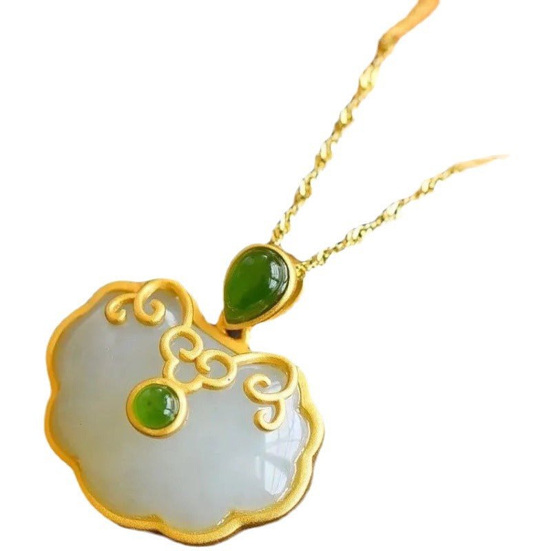 Vintage Handmade Gold Necklace