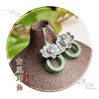 Vintage Handmade Gold Earring