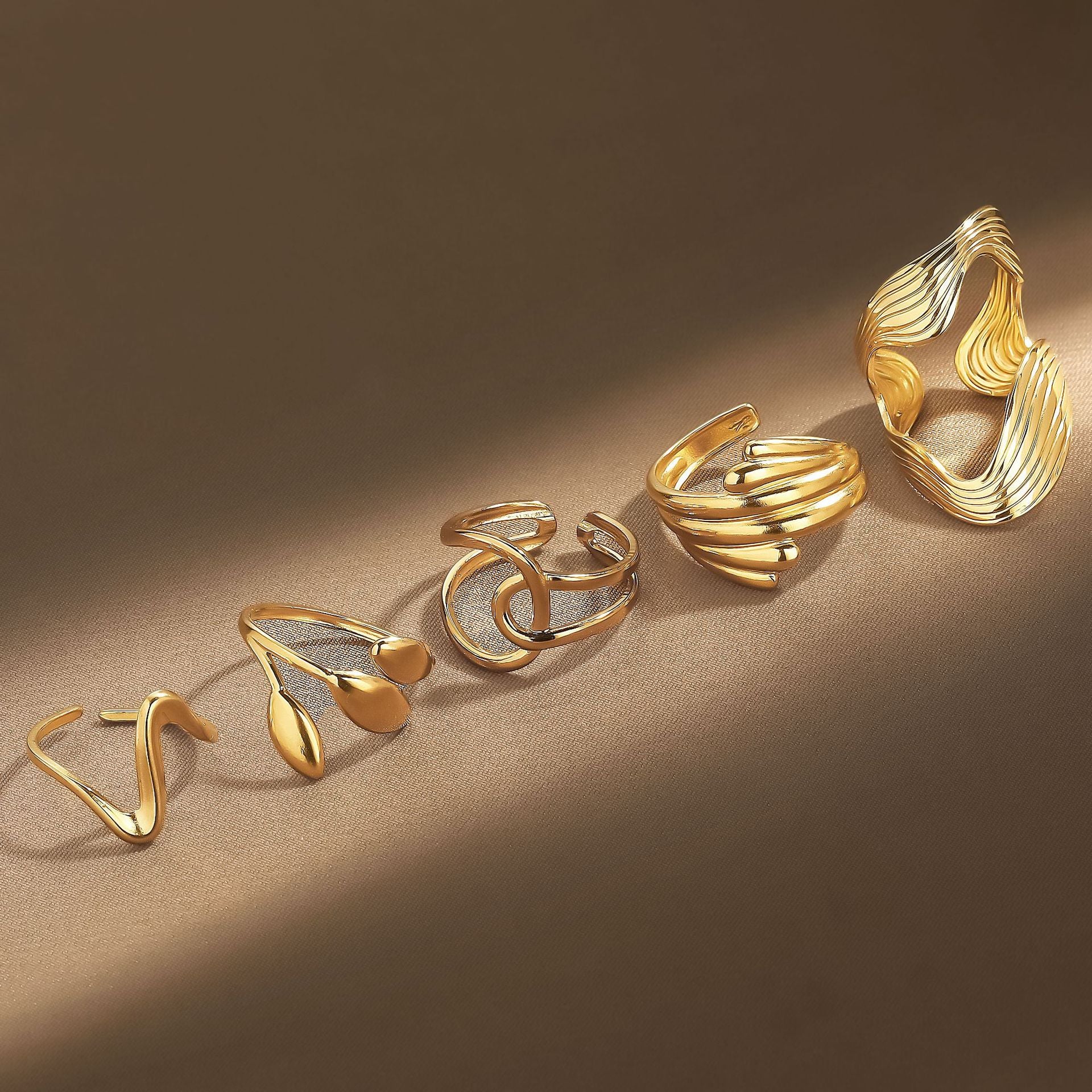 Beautiful Gold Ring with Unique Style