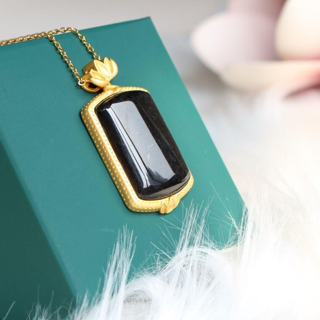 Vintage Handmade Gold Necklace